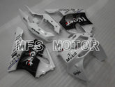 Kawasaki NINJA ZX6R 1994-1997 ABS Fairing - West - Black White - MFS6449